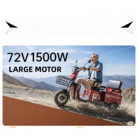 Electric tricycle with rain shelter, enclosed shed, women's household, small elderly people, commuting, picking up and dropping off children, electric scooter