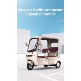 Emma Electric Tricycle Half Bag with Shed LeWei PRO Home Long Range High end Shuttle for Children, Sunscreen and Rain Protection