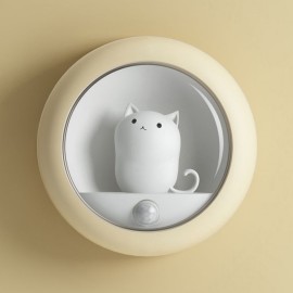 Sensing Lamp Intelligent Human Body Induction Night Light Kitten Induction Lamp K610 For Kids Room Kids Night Light For Girls Baby Boy Toddler Gifts