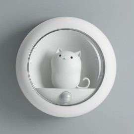 Sensing Lamp Intelligent Human Body Induction Night Light Kitten Induction Lamp K610 For Kids Room Kids Night Light For Girls Baby Boy Toddler Gifts