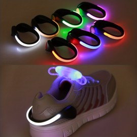 LED Shoe Light Clips Stay Safe While Running And Cycling At Night With Bright, Easy-to-Attach Gear