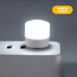 1pc/3pcs/5pcs Lamp USB Lamp Mini LED Night Light Power Bank Charging USB Book Lights Small Round Reading Desk Lamp Bulb