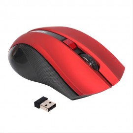 Upgrade Your Home Office with this Plug & Play USB Wireless Mouse - 1600DPI & 6-Button Adjustable!