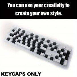 OEM Profile Keycaps 104 Keys ABS Double-shot For DIY Custom Mechanical Keyboard Keycaps Desktop Computer Backlight Keycaps Kit