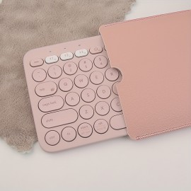 Suitable For K380 Keyboard Bag, Apple Double-sided Protective Cover, Wireless Bluetooth Keyboard Bag, Light And Thin Color-block Portable Storage Bag
