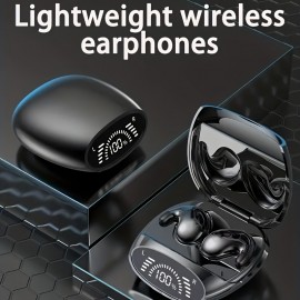 Wireless Sleep Headphones - Ultra-Thin Design, Dual MIC Noise Reduction, Low Latency, On-Ear Sports Subwoofer Headset For IOS, Android, Gaming - Perfect For A Peaceful Night's Sleep