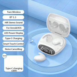 Wireless Sleep Headphones - Ultra-Thin Design, Dual MIC Noise Reduction, Low Latency, On-Ear Sports Subwoofer Headset For IOS, Android, Gaming - Perfect For A Peaceful Night's Sleep