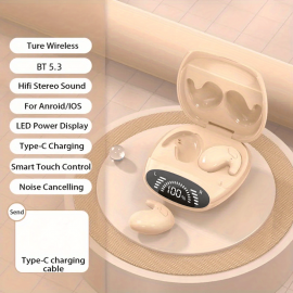 Wireless Sleep Headphones - Ultra-Thin Design, Dual MIC Noise Reduction, Low Latency, On-Ear Sports Subwoofer Headset For IOS, Android, Gaming - Perfect For A Peaceful Night's Sleep