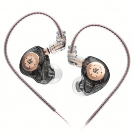 KZ EDX Pro In Ear Monitor Headphones Wired IEM Earphones Dual DD HiFi Stereo Sound Earphones Noise Cancelling Earbuds